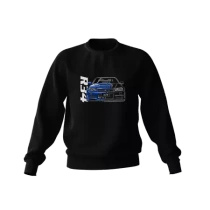 Schwarzes Nissan Skyline GT-R R34 JDM Sweatshirt