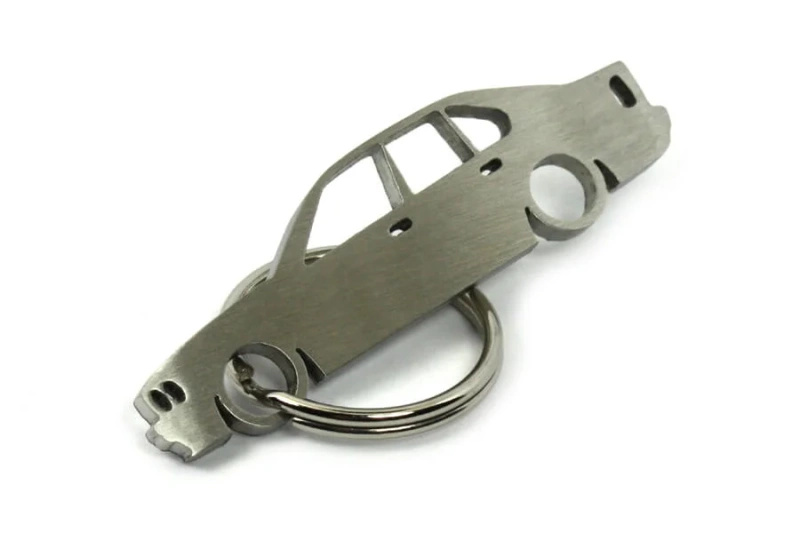 BMW E34 sedan stainless steel key ring