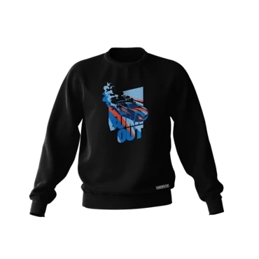 Czarna bluza MAZDA RX-7 BURNOUT