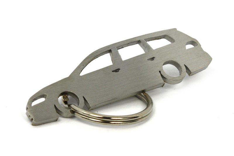 Stainless steel VW Volkswagen Passat B7 station wagon key ring