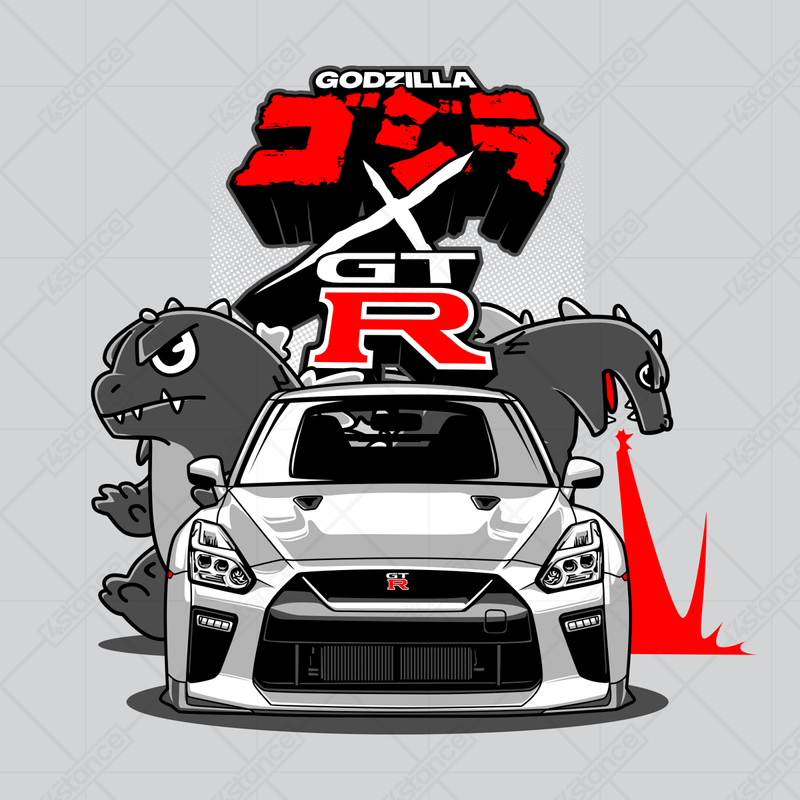 Hrnek pro fanouška Nissan Skyline GT-R R35 Godzilla JDM
