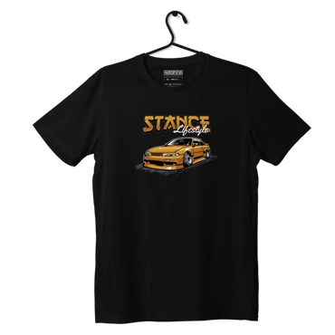 Czarny T-shirt koszulka NISSAN S14 ZENKI