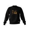 MAZDA RX-7 RX7 YELLOW schwarzes Sweatshirt