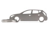 Hyundai i30 stainless steel key ring