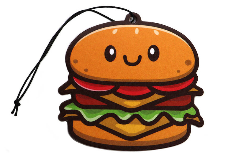 Burger auto aroma tag