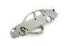 AUDI A4 b7 sedan stainless steel key ring
