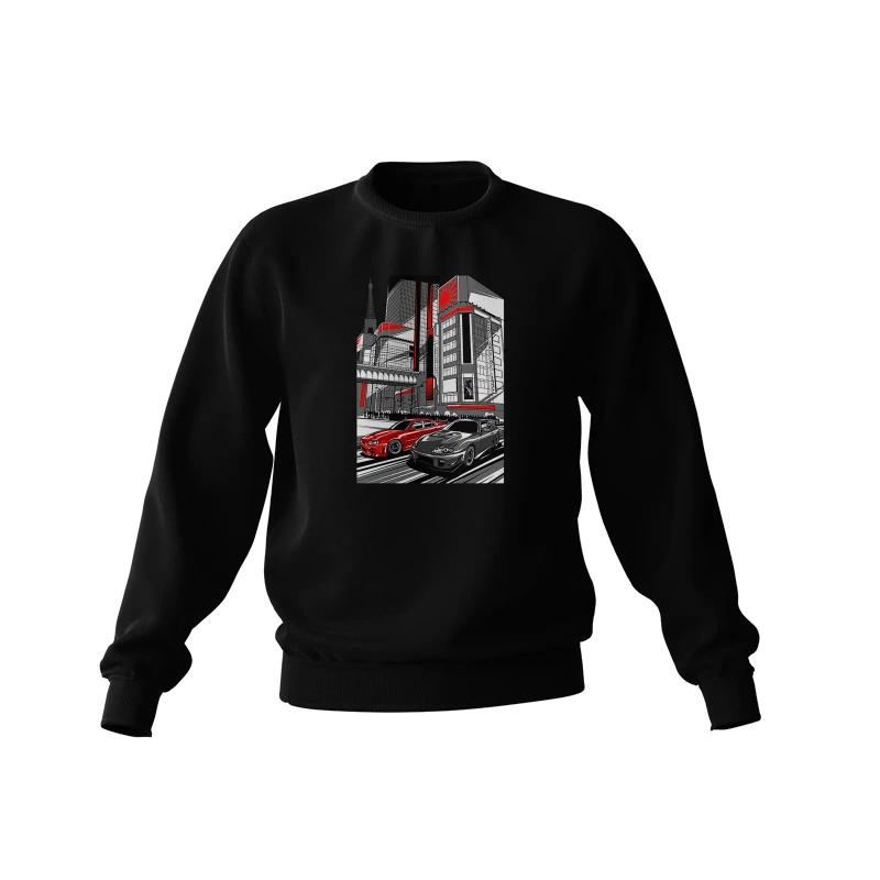 Schwarzes RIVALS Sweatshirt
