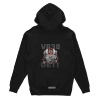 Black motor hoodie VR38 DETT