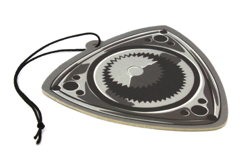 Scented Hang tag Wankel piston spinning