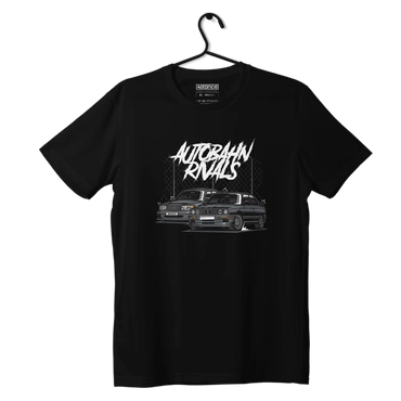 Black T-shirt MERCEDES BMW RIVALS
