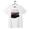 Weißes T-Shirt Nissan Skyline GT-R R35 Rückseite
