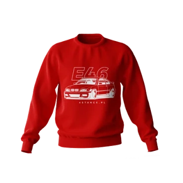 Bluza BMW E46 czerwona
