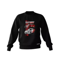 Čierna mikina Nissan Silvia S15 S-CHASSIS