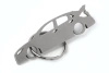 Honda Civic FK8 TypeR stainless steel key ring