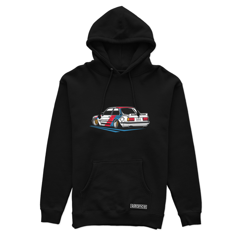 Black BMW E30 Pandem hoodie