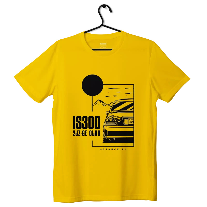 Lexus IS IS300 JDM T-shirt yellow