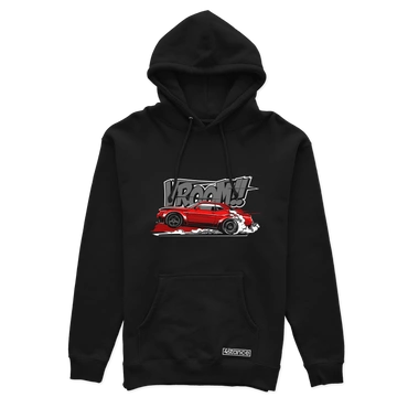 Black VROOM hoodie