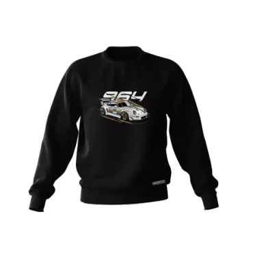 Czarna bluza Porsche 964