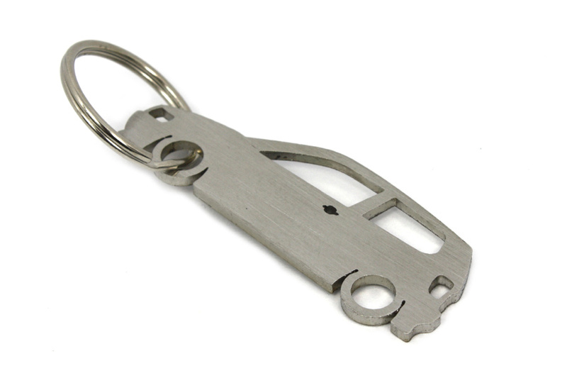 Stainless steel VW Volkswagen Polo 6N 3d key ring