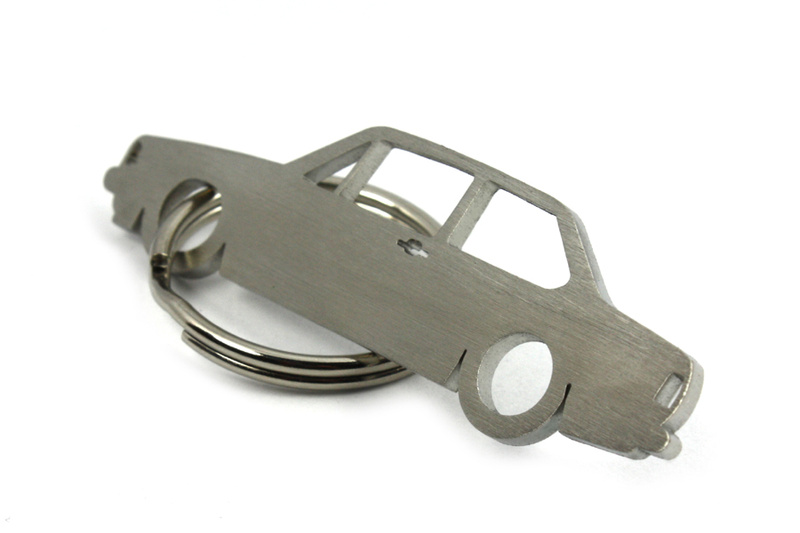 Stainless steel key ring VW Volkswagen Jetta MK1 coupe