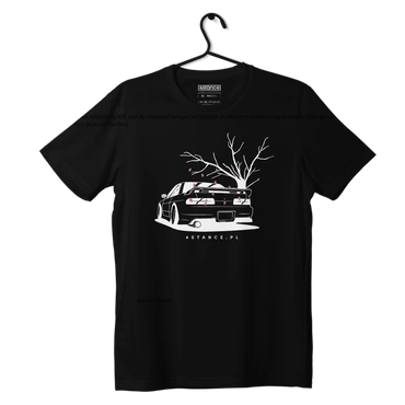 Černé tričko NISSAN SILVIA S13 JAPAN