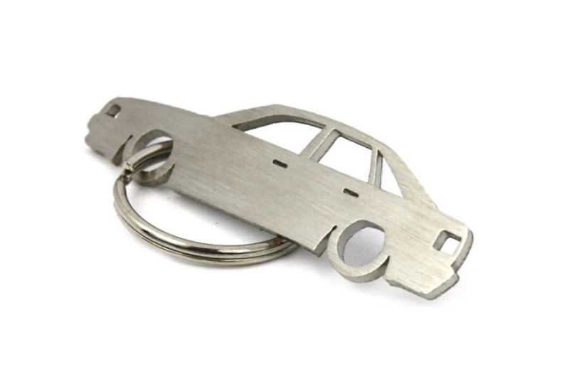 AUDI 80 sedan stainless steel key ring