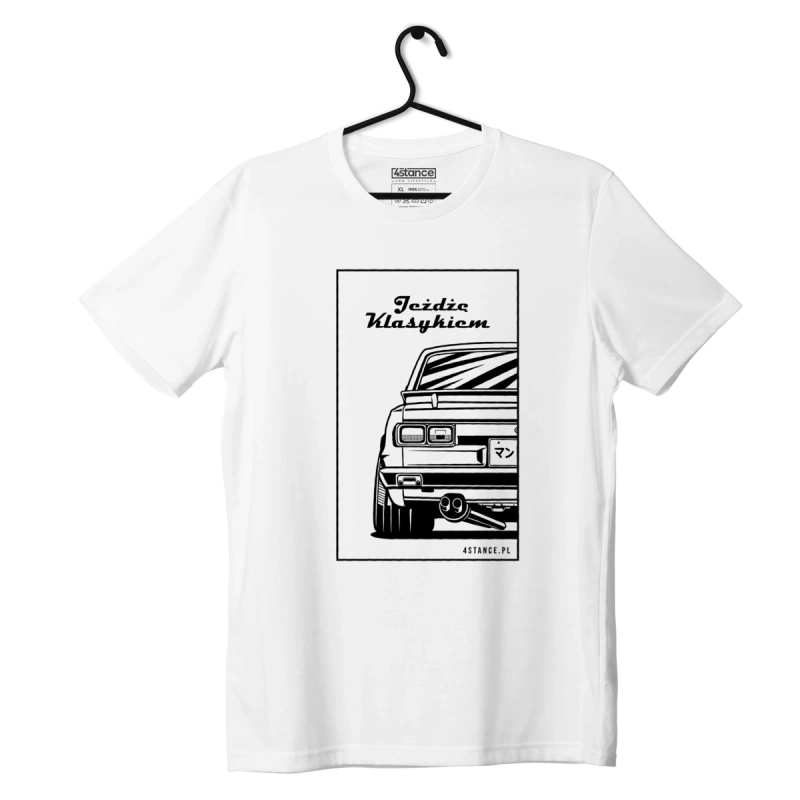 Weißes T-Shirt NISSAN 2000 GTR Ich fahre einen Klassiker