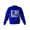 BMW E30 classic blue sweatshirt