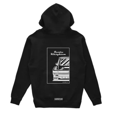 Czarna bluza z kapturem RENAULT 5 Jeżdżę klasykiem