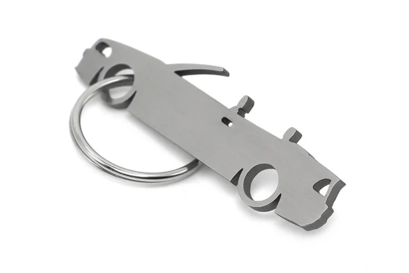 BMW E46 convertible stainless steel key ring