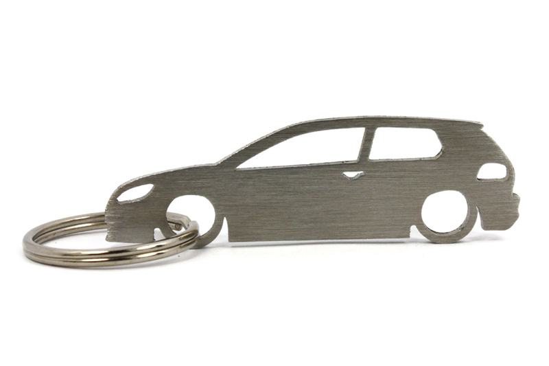 Kľúčenka z nehrdzavejúcej ocele VW Volkswagen Golf MK6 3d