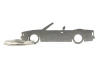 BMW E30 convertible stainless steel key ring