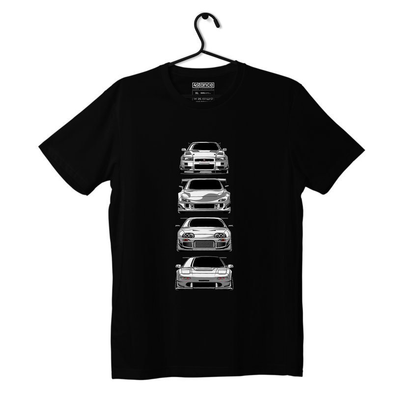 Black JAPAN FINEST T-shirt