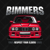 Schwarzes BMW E30 BIMMERS Sweatshirt