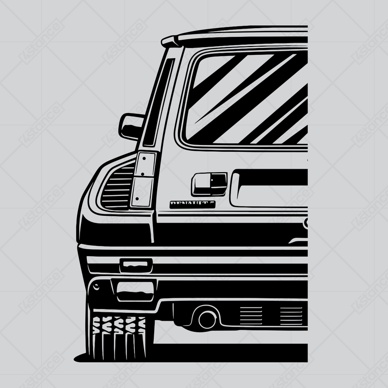 Mug for a Renault 5 Turbo fan I drive a classic