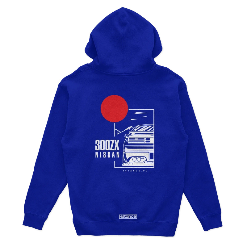 Nissan 300ZX hoodie blue
