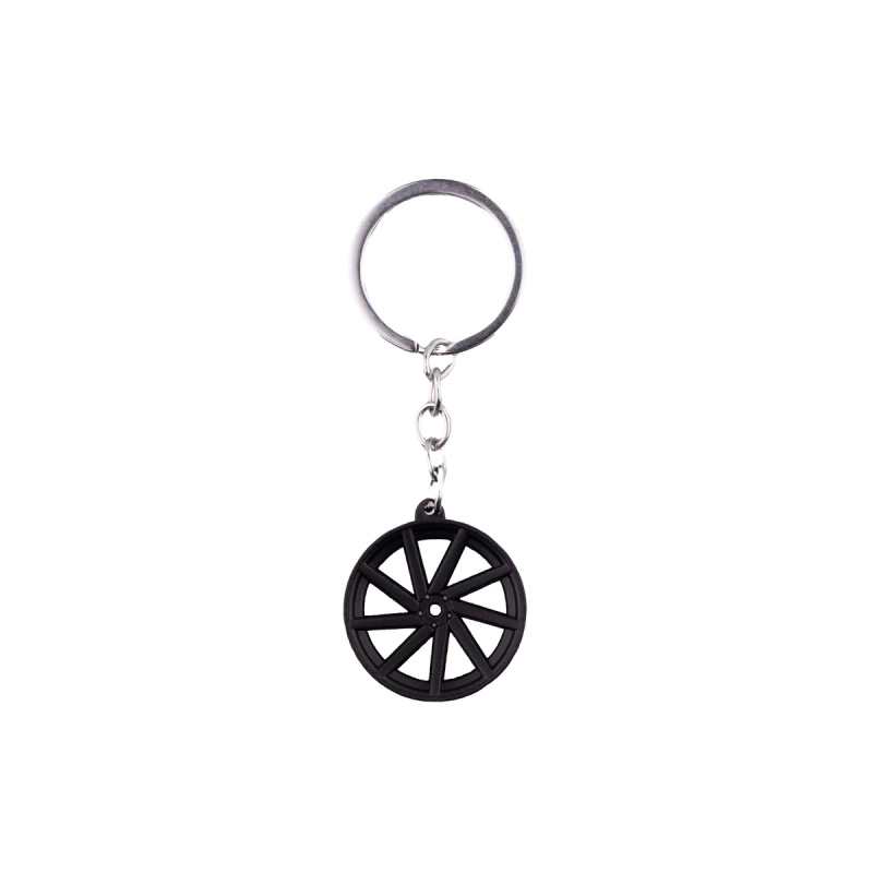 Vossen Rim Keyring Black