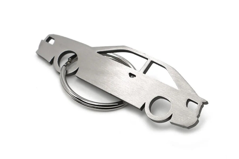 AUDI 80 coupe stainless steel key ring