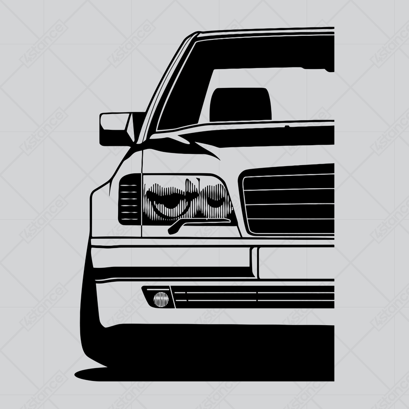 Hrnček pre fanúšika MERCEDES W124 Jazdím klasikom