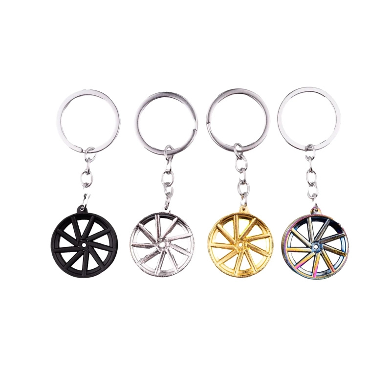 Vossen Rim Keyring Silver