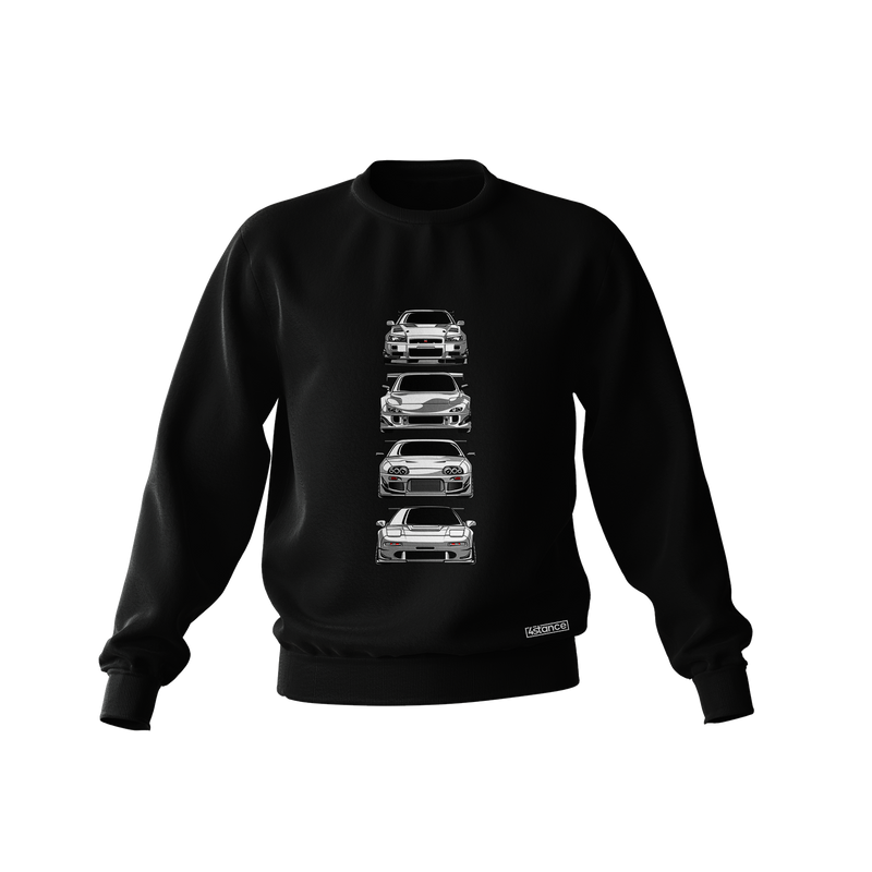 Schwarzes JAPAN FINEST Sweatshirt