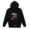 Schwarzer Porsche 930 Kapuzenpullover