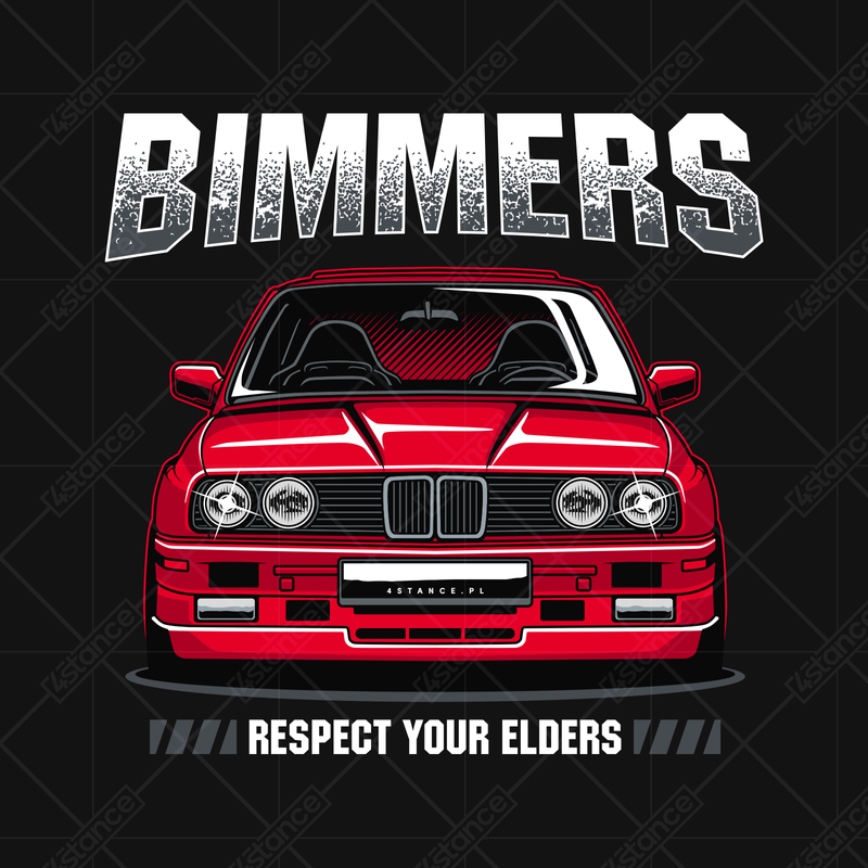Black BMW E30 BIMMERS sweatshirt