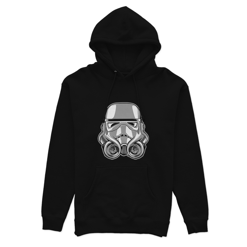 Czarna bluza z kapturem TURBOTROOPER