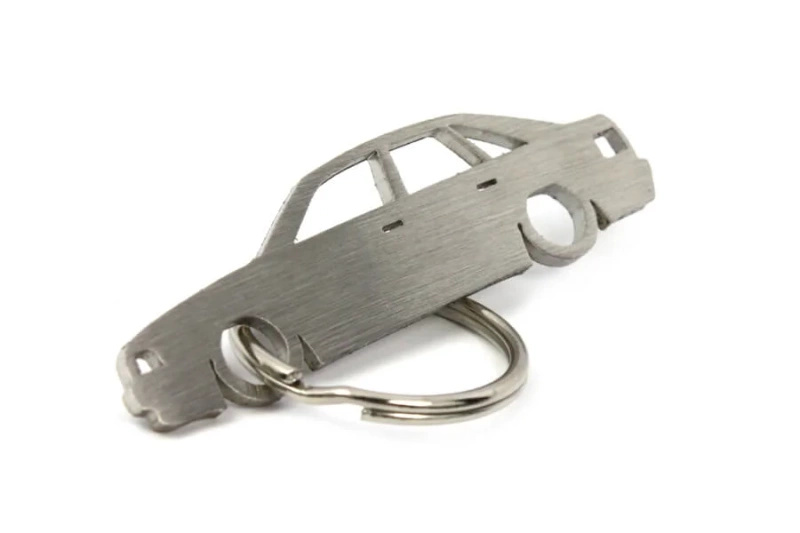 AUDI 80 sedan stainless steel key ring