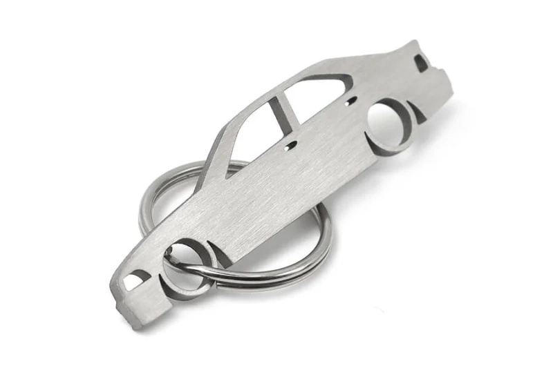 BMW E36 sedan stainless steel key ring