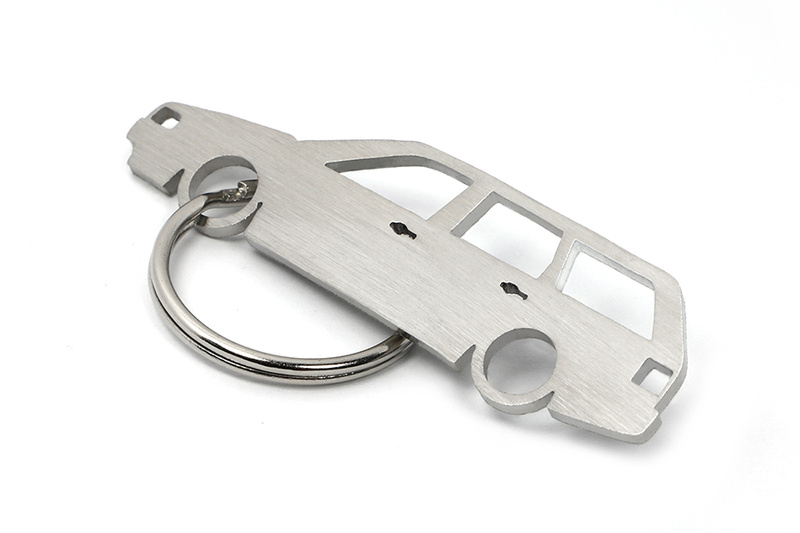 Stainless steel VW Volkswagen Passat B3 station wagon key ring