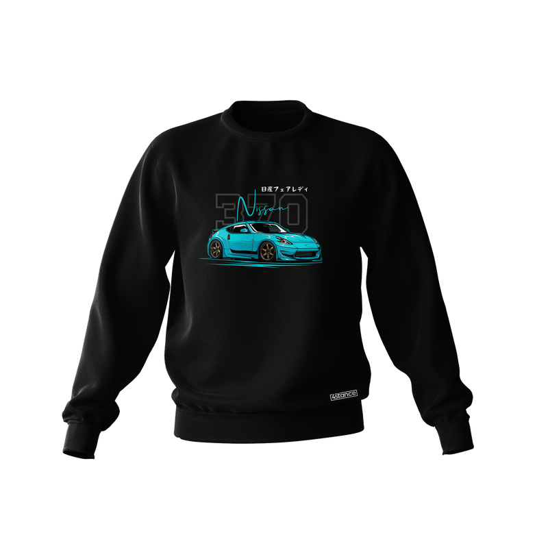 Čierna mikina NISSAN 370Z