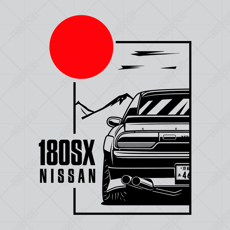 Hrnček pre fanúšika Nissan 180SX JDM.