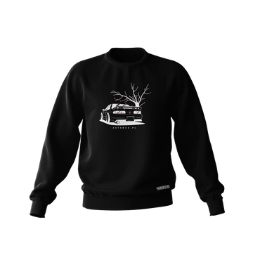 Schwarzes Sweatshirt NISSAN SILVIA S13 JAPAN